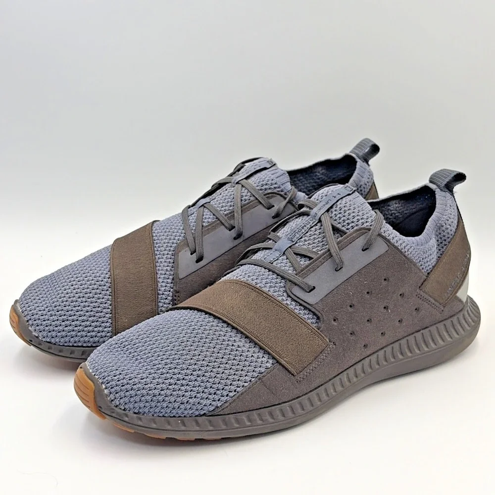 Under Armour Threadborne Shift Apollo Truffle Gray Running Shoes Sneaker Mens 10
